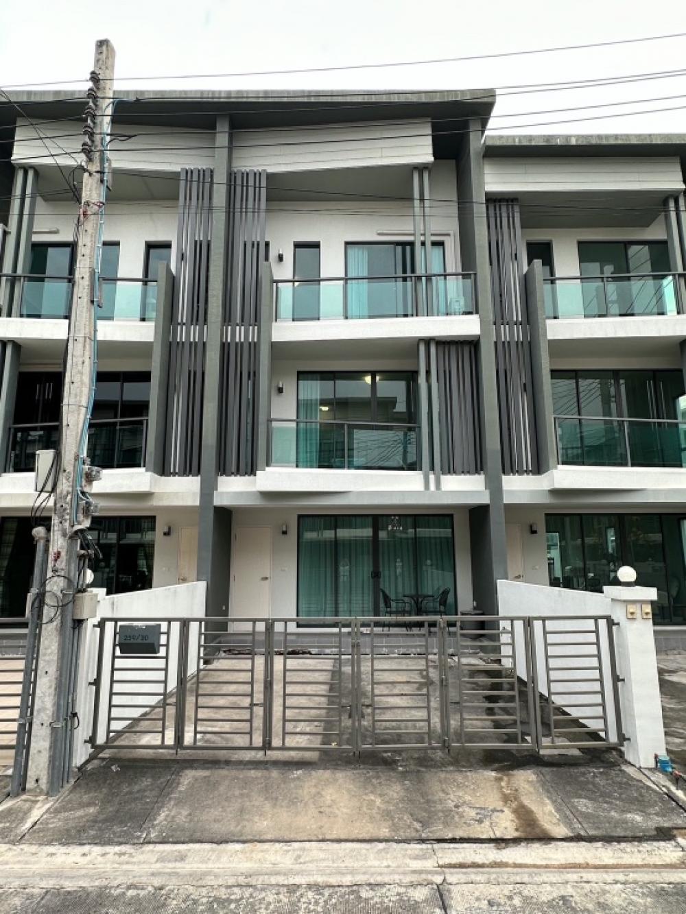 🔥ให้เช่าด่วน 🔥 Cherkoon Design Townhome เฌอคูนทาวน์โฮม (ราชพฤกษ์-สวนผัก) ใกล้ MRT ตลิ่งชัน