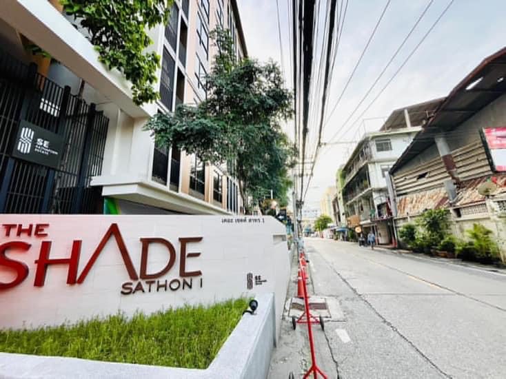 🔥ให้เช่าด่วน 🔥 คอนโดใจกลางสาทร The Shade Sathorn  ห้องขนาด 40 ตร.ม. ตกแต่งพร้อมหิ้วกระเป๋าเข้าอยู่ ใกล้ MRT ลุมพินีและคลองเตย